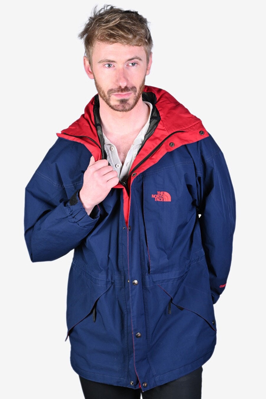 deadstock！ 90s The North Face Stowaway retro outdoor pullover Gore-Tex vintage jacket The North Face vintage stowaway red gore-tex jacket | eBay