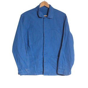 Vintage 1970s French Chore Work Jacket | Size M - www.brickvintage.com