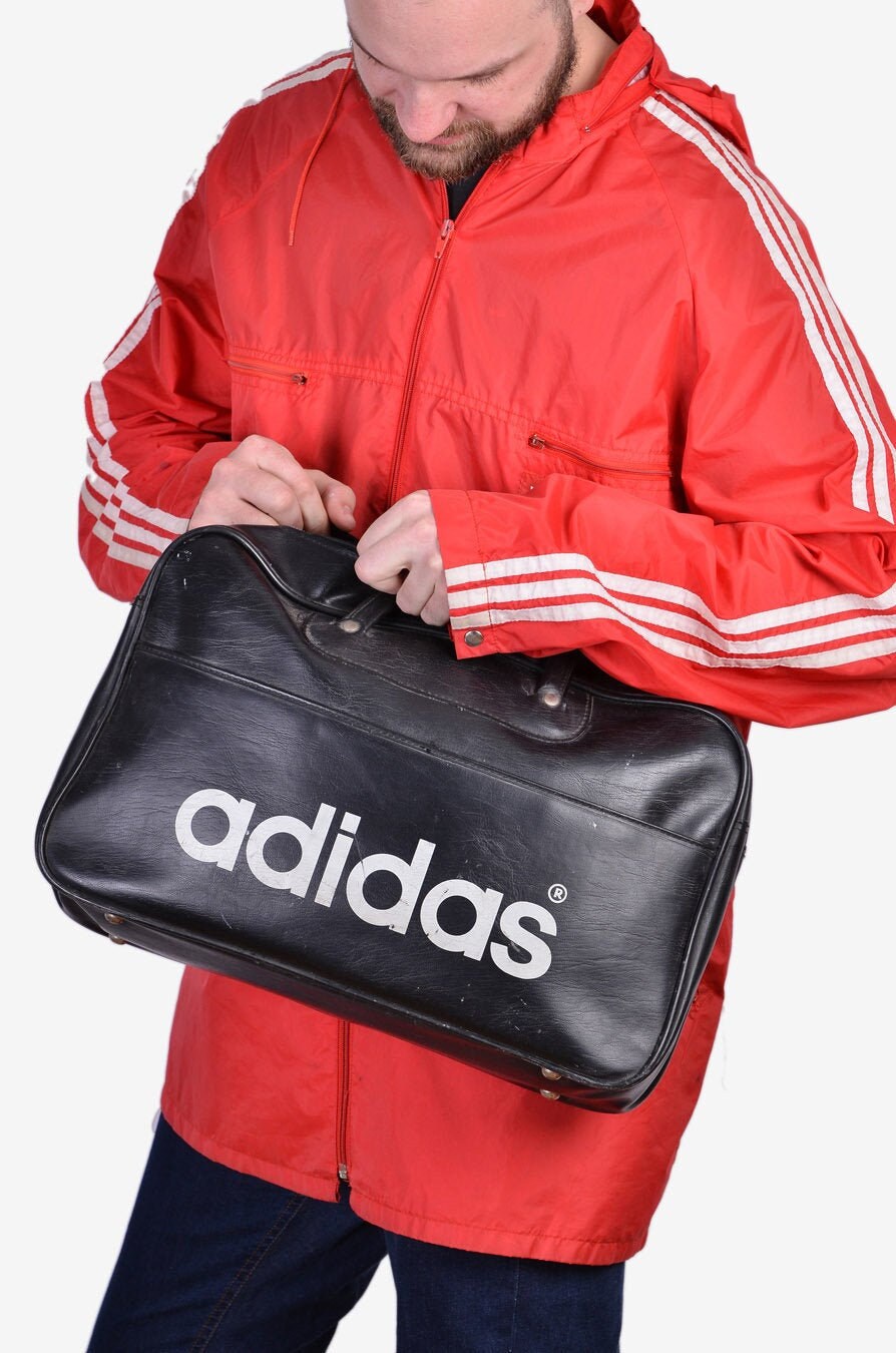 vintage peter black adidas bag