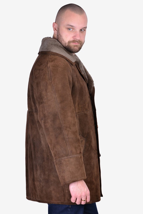 Vintage Richard Draper Brown Sheepskin 