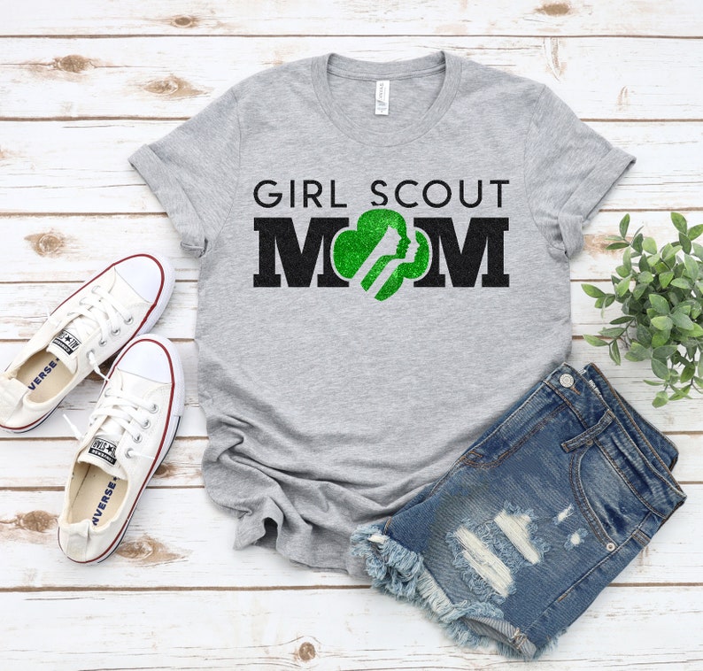 Girl Scout Mom Shirt Girl Scout Troop Shirt Girl Scouts Etsy
