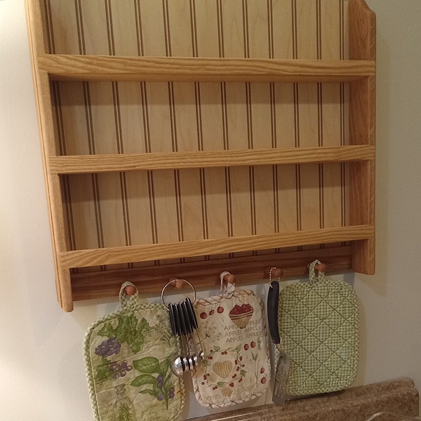 Spice Rack with Hangers