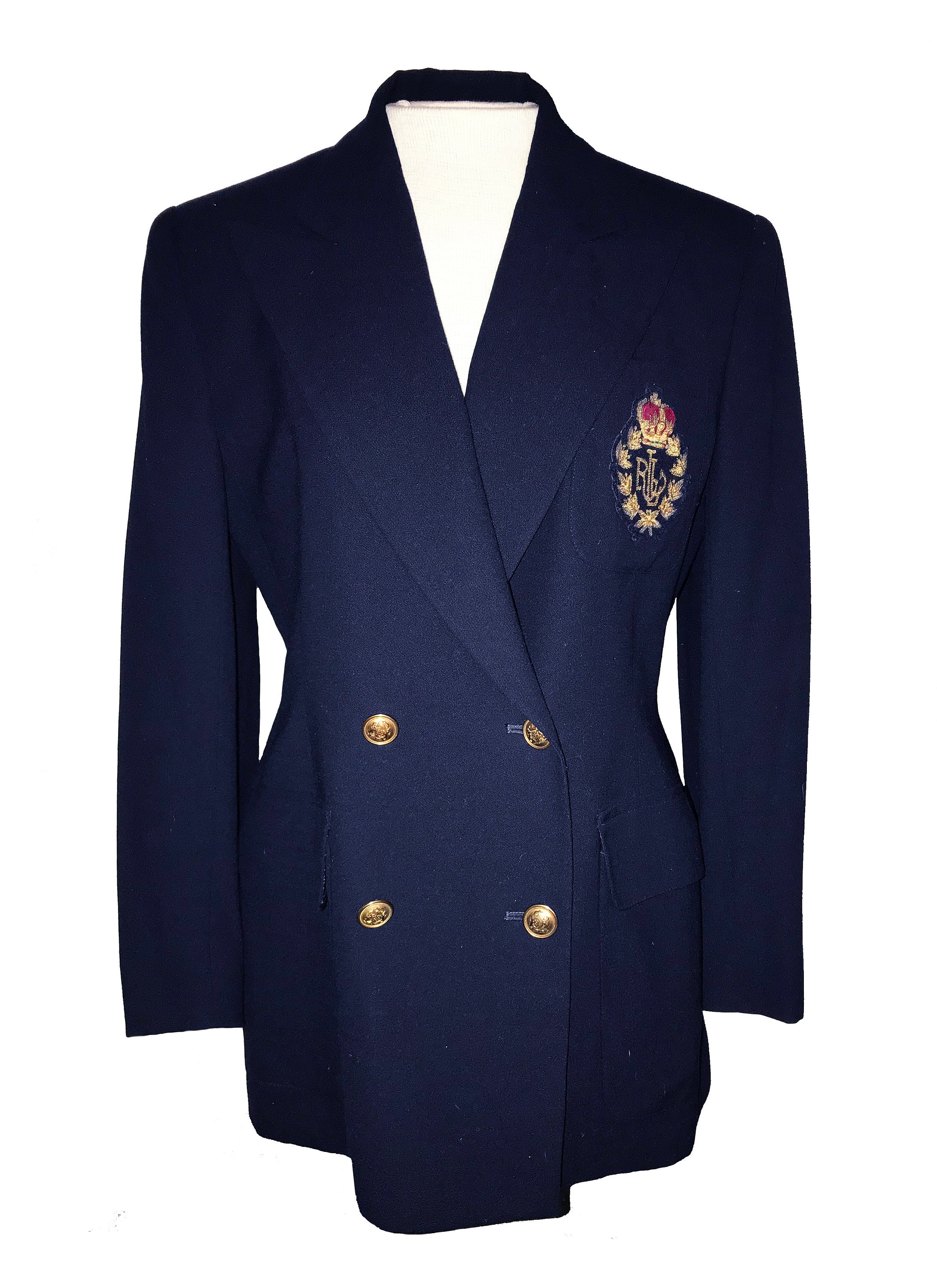 Ladies Vintage Sports Jacket por Ralph Lauren talla 6 Etsy