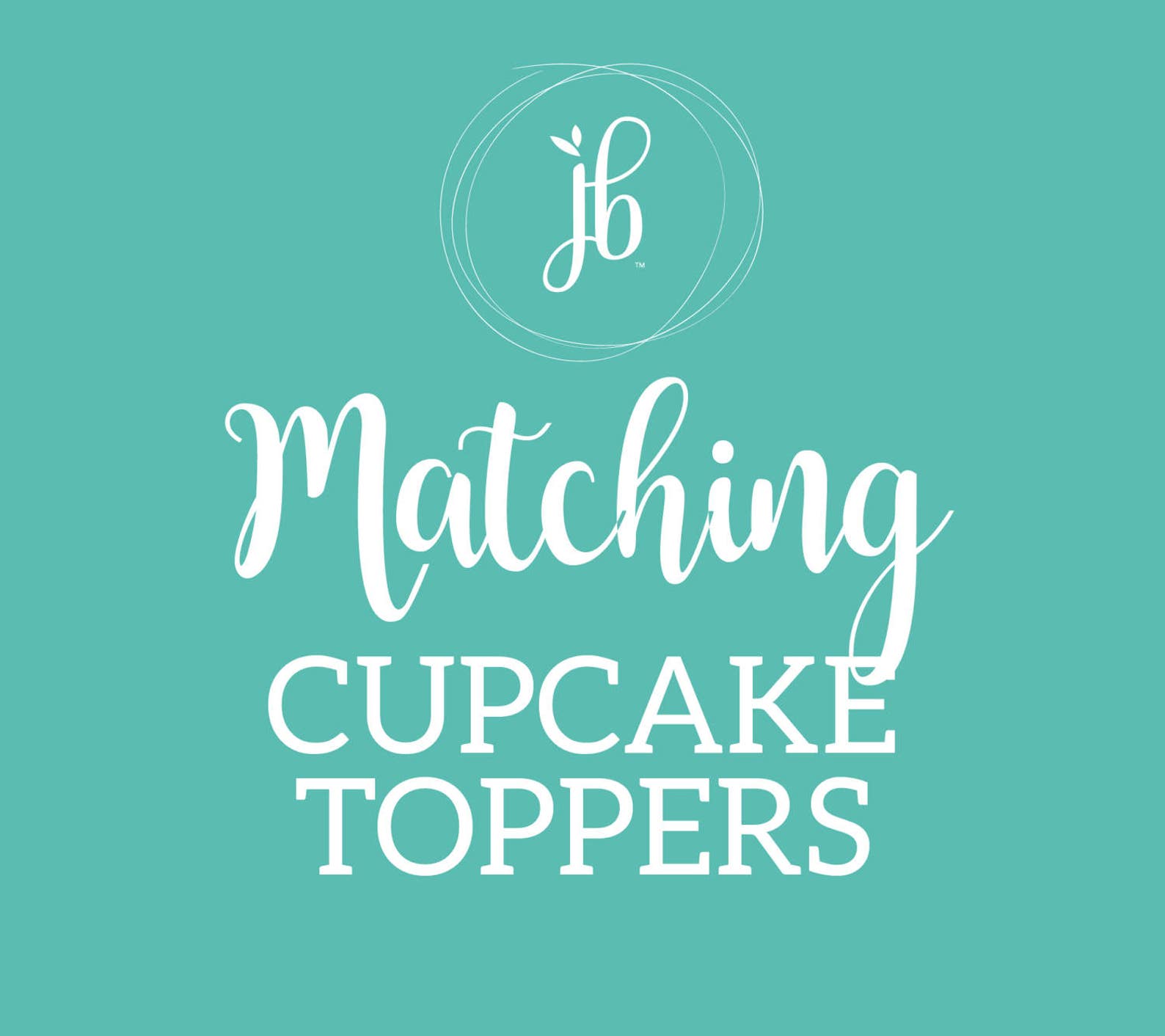 Matching Cupcake Toppers Custom Party Cupcake Toppers Etsy