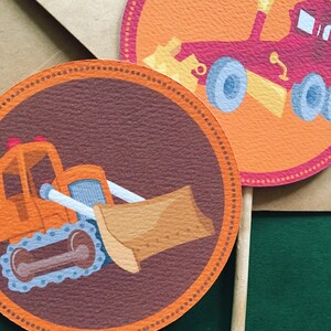 Construction Theme Cupcake Toppers