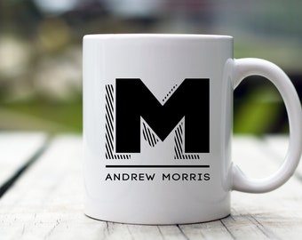 Bold Monogram Mug | Available in 5 Styles | Great Gift Idea