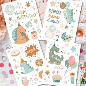 Tatouages temporaires pour enfants | Thème du club de bestioles pour enfants Cadeaux d'anniversaire