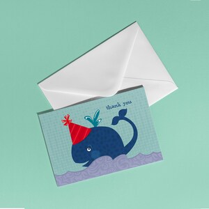 Mots de remerciement baleine bleue