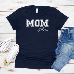 Mom of Kids T-Shirt: Graphic Tee, Unisex Cotton Top