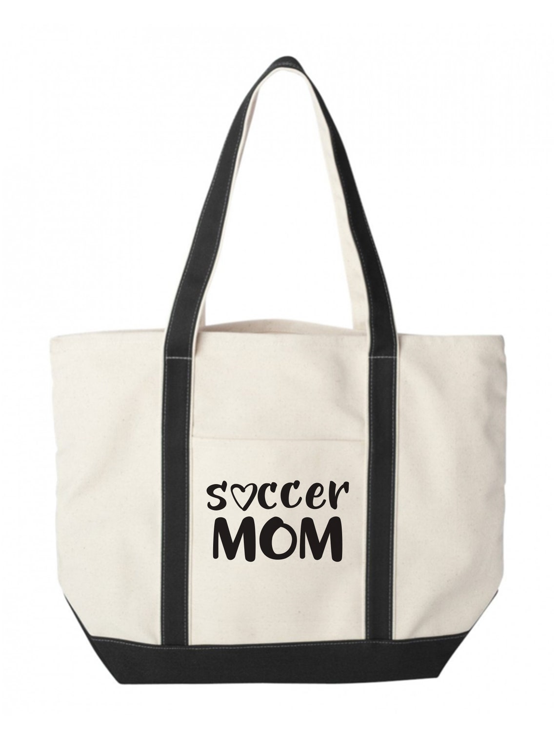 Soccer Mom Tote Bag Sports Mom Canvas Tote Bag Great Gift Etsy
