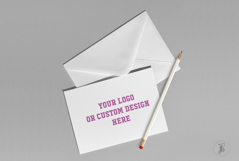 Custom Note Cards With Your Logo | Personalized Thank You Cards for ...