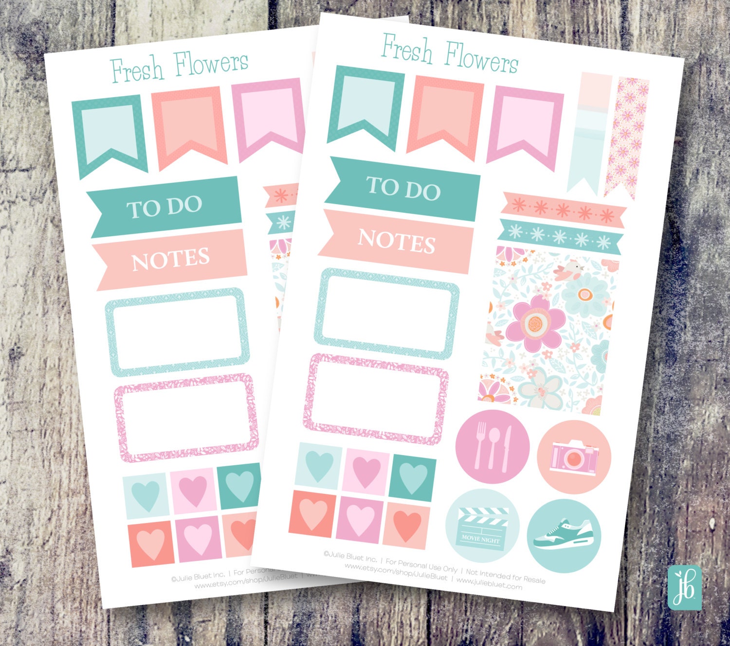 Variety Pack Planner Stickers Stickers for Planners Fresh Etsy