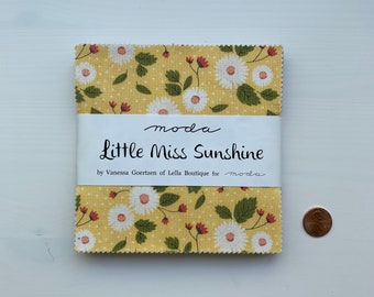 Little Miss Sunshine by Lella Boutique for Moda Fabrics - Charm Pack