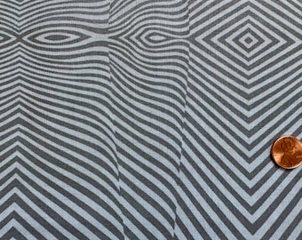 Tula Pink Original True Colors 2015 - Lazy Stripe in Silver - Fat Quarter OOP