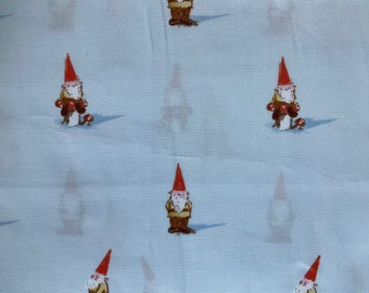 Fat Quarter - Lightning Bugs and other Mysteries - Gnomes - by Heather Ross for Windham Fabrics