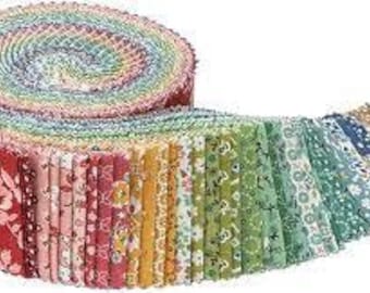 Home Town by Lori Holt for Riley Blake Fabrics - Rolie Polle Strip Roll