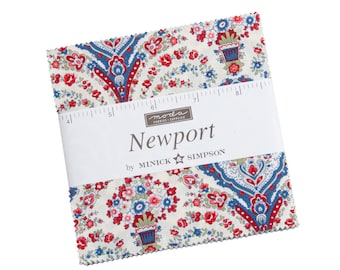 Newport by Minick & Simpson for Moda Fabrics - Charm Pack