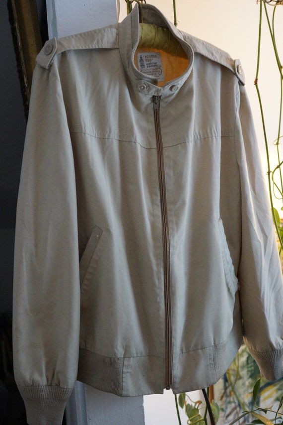 Vintage London Fog Mens Coat/beige 