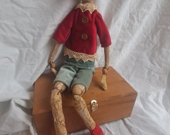 Pinnochio Art Doll