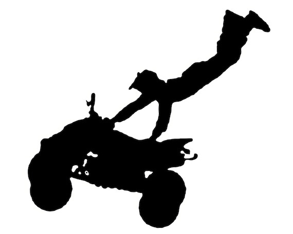 ATV Four Wheeler Birthday ~ Edible 2D Fondant Birthday Cake/Cupcake Topper ~ D21757