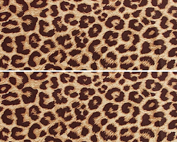 Cheetah Print Jungle Birthday ~ Edible 2D Fondant Birthday Cake Side Toppers ~ D22932