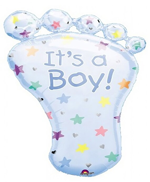 It's A Boy Baby Shower ~ Edible 2D Fondant Birthday Cake/Cupcake Topper ~ D9098