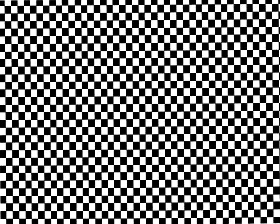 Black Checker Board Background Birthday ~ Edible 2D Fondant Birthday Cake/Cupcake Topper ~ D2965