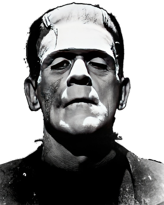 Frankenstein Halloween Monster Party Birthday ~ Edible 2D Fondant Birthday Cake/Cupcake Topper ~ D24767