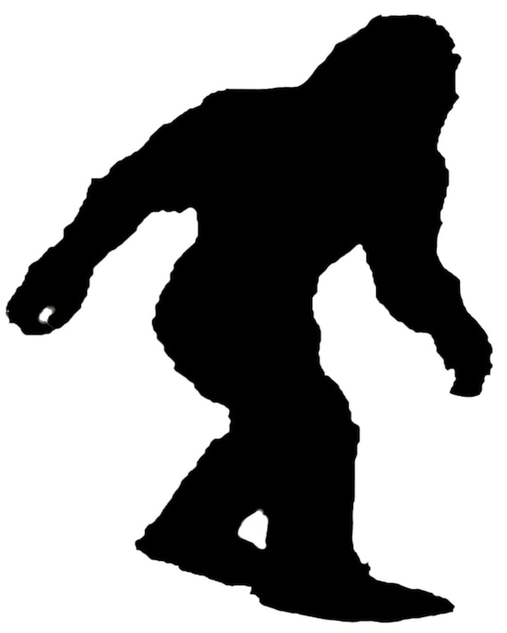Bigfoot Yeti Sasquatch Birthday ~ Edible 2D Fondant Birthday Cake/Cupcake Topper ~ D21760