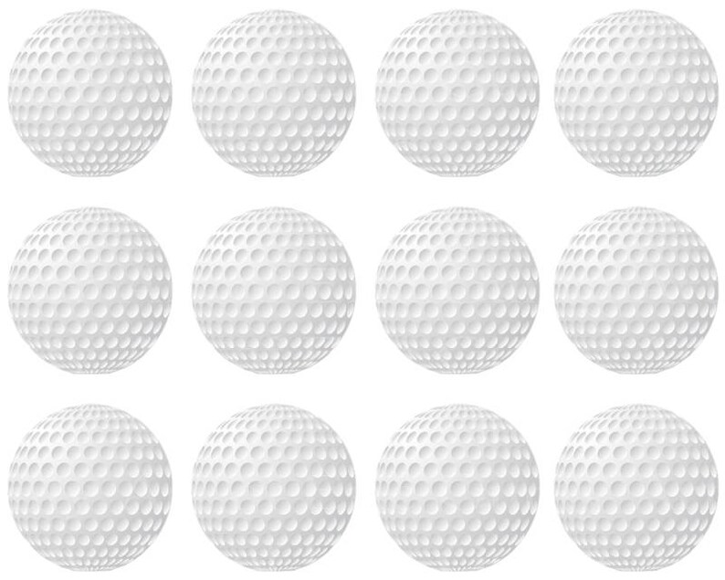 Golfing Golf Balls Birthday Side Strips Edible 2D Fondant Etsy