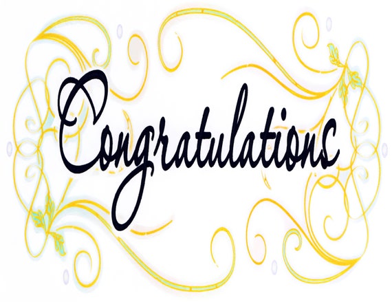 Congratulations Graduation Background ~ Edible 2D Fondant Birthday Cake/Cupcake Topper ~ D3038