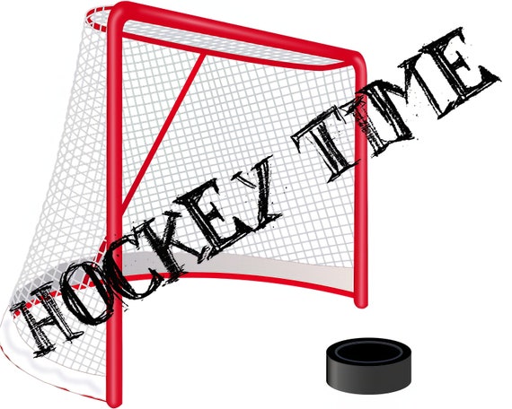 Hockey Birthday ~ Edible 2D Fondant Birthday Cake/Cupcake Topper ~ D21971