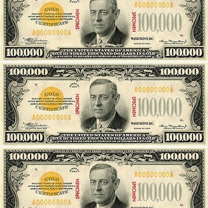 100,000 Dollar Bills Casino Birthday ~ Edible 2D Fondant Birthday Cake/Cupcake Topper ~ D20382
