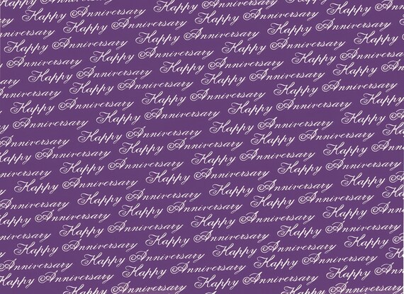 Happy Anniversary Background ~ Edible 2D Fondant Birthday Cake/Cupcake Topper ~ D3022