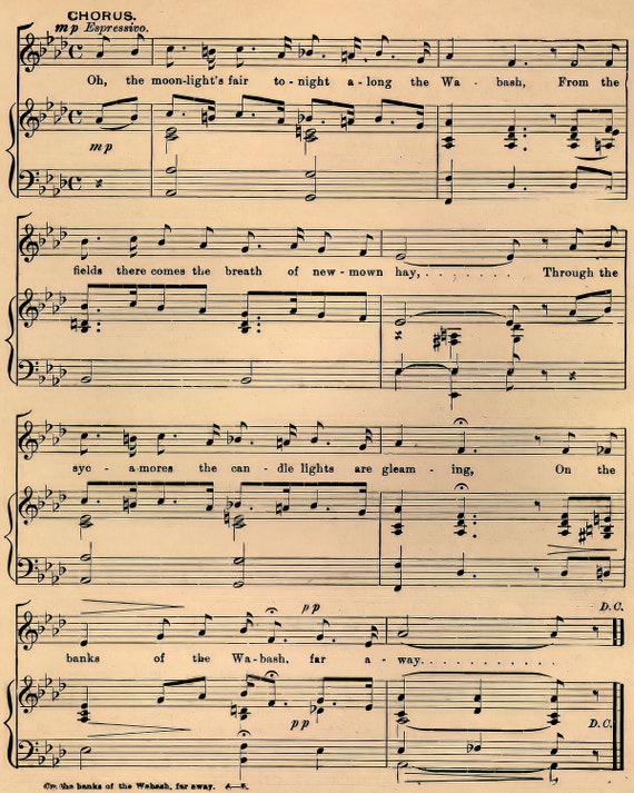 Music Sheet Music Birthday ~ Edible 2D Fondant Birthday Cake/Cupcake Topper ~ D20585