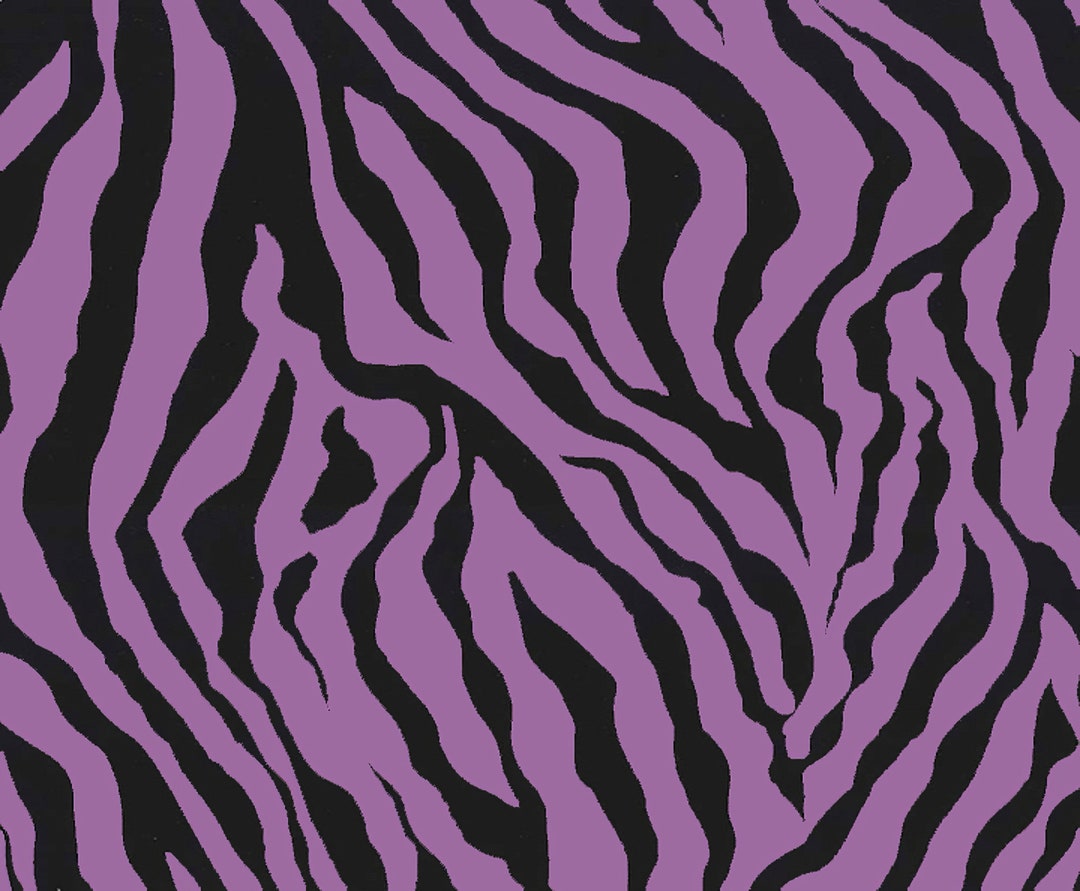 Medium Purple Zebra Print Background Birthday Edible 2D Fondant medium-purple-zebra-print-background-birthday-edible-2d-fondant