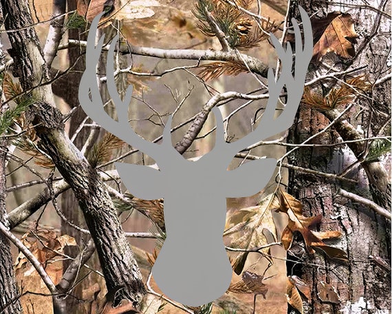 Deer Hunting Camo Birthday ~ Edible 2D Fondant Birthday Cake/Cupcake Topper ~ D22136