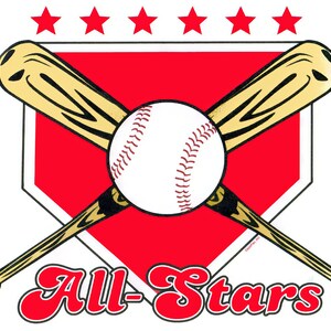 Baseball All-Stars ~ Edible 2D Fondant Birthday Cake/Cupcake Topper ~ D20599