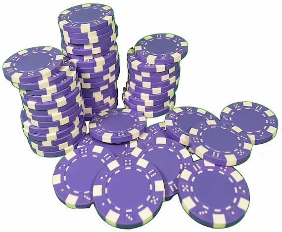 Casino Poker Chips Birthday ~ Edible 2D Fondant Birthday Cake/Cupcake Topper ~ D7328