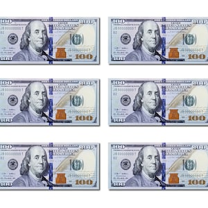 Casino 100 Dollar Bills Birthday Side Strips ~ Edible 2D Fondant Casino 100 Dollar Bills Birthday Side Strips ~ Edible 2D Fondant
