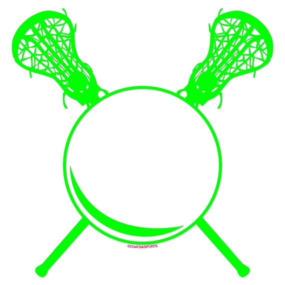 Green LaCrosse Birthday ~ Edible 2D Fondant Birthday Cake/Cupcake Topper ~ D22478