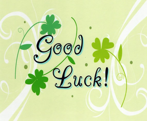 Happy St. Patrick's Day Good Luck Clover ~ Edible 2D Fondant Birthday Cake/Cupcake Topper ~ D3054