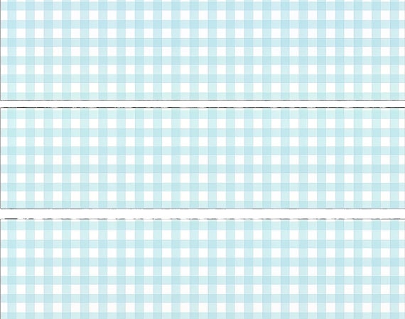 Baby Boy Baby Shower Birthday - Side Strips ~ Edible 2D Fondant Birthday Cake Side Toppers ~ D22792