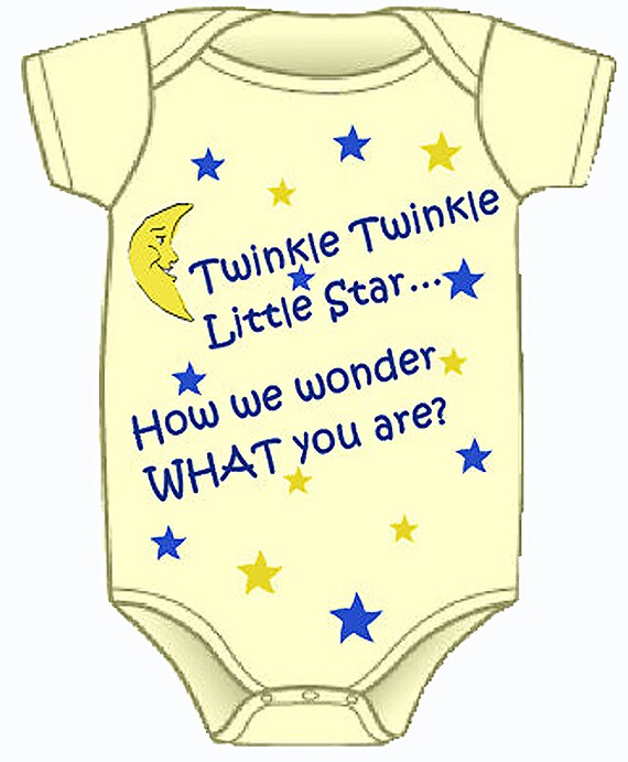 Onesie Baby Shower Birthday ~ Edible 2D Fondant Birthday Cake/Cupcake Topper ~ D5418