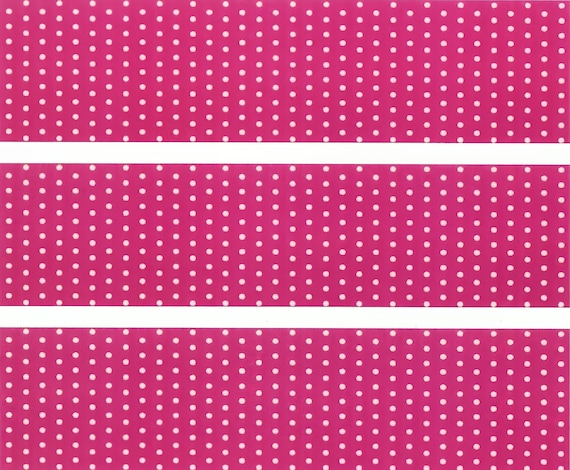 Polka Dots - Birthday Background - Side Strips ~ Edible 2D Fondant Birthday Cake Side Toppers ~ D1429