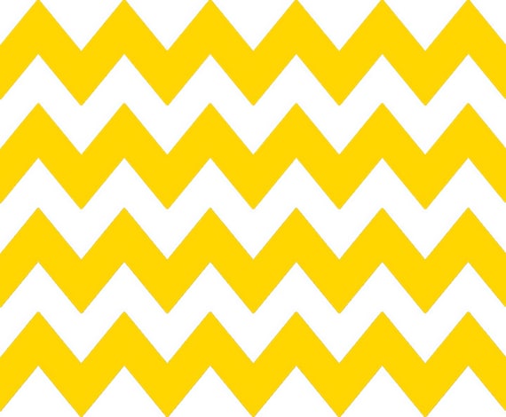 Gold - Chevron Background Birthday ~ Edible 2D Fondant Birthday Cake/Cupcake Topper ~ D10012