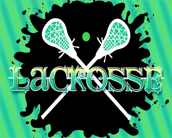 LaCrosse Birthday ~ Edible 2D Fondant Birthday Cake/Cupcake Topper ~ D601