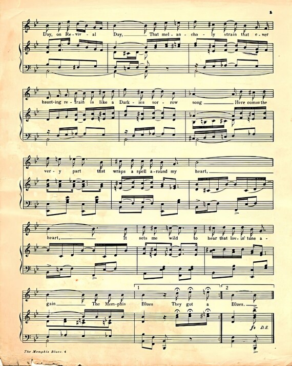 Music Sheet Music Birthday ~ Edible 2D Fondant Birthday Cake/Cupcake Topper ~ D20584