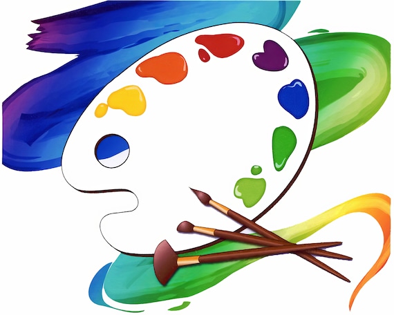 Painter Artist Birthday ~ Edible 2D Fondant Birthday Cake/Cupcake Topper ~ D2291