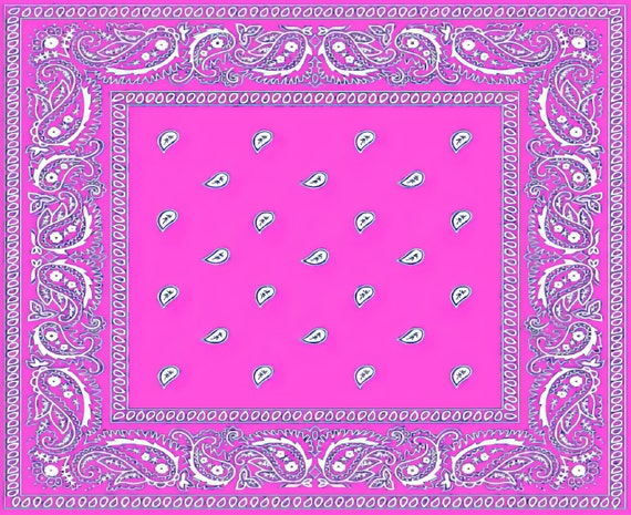 Pink Paisley Birthday ~ Edible 2D Fondant Birthday Cake/Cupcake Topper ~ D24628